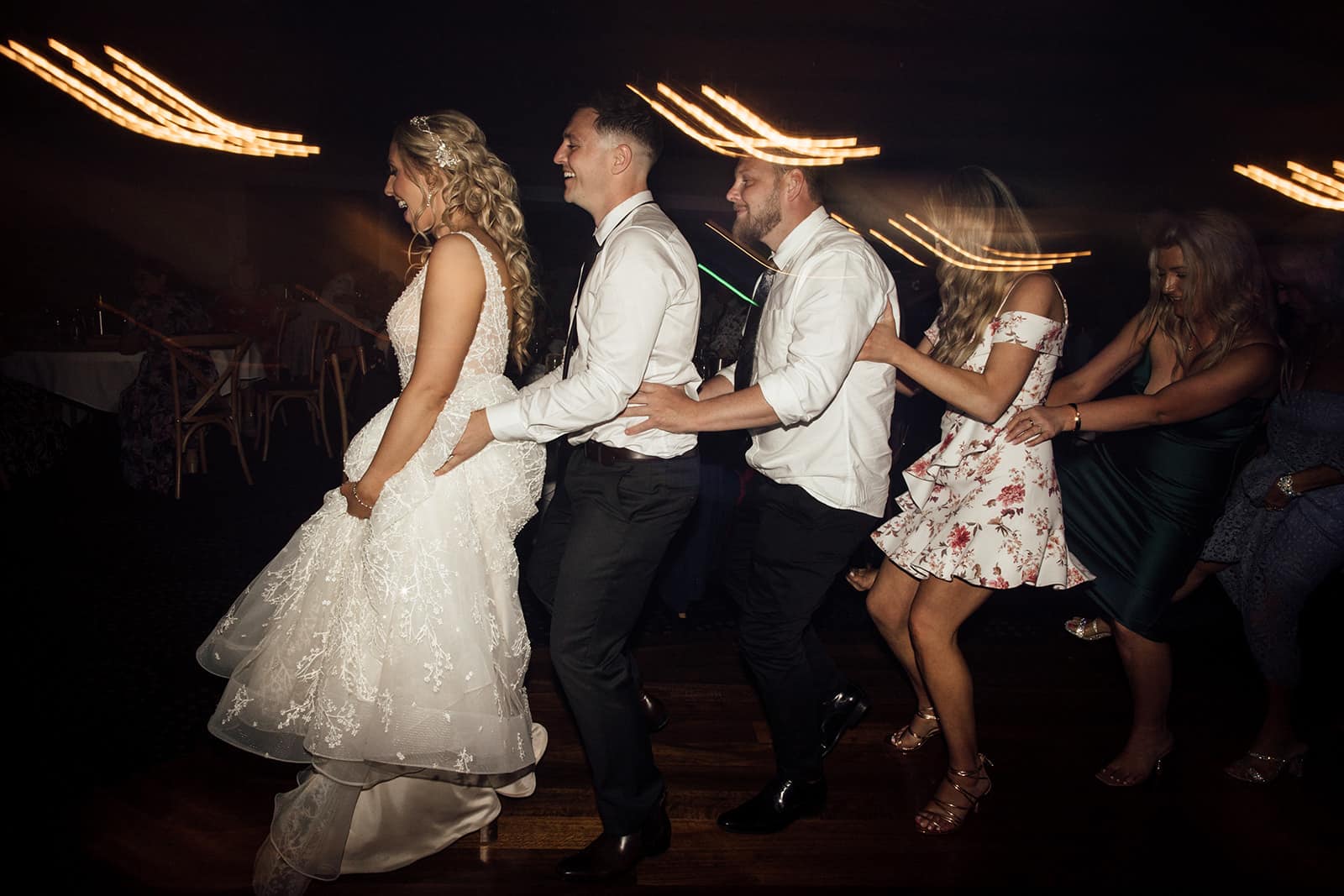 Maighan & Jeremy Wedding Guests Dancing