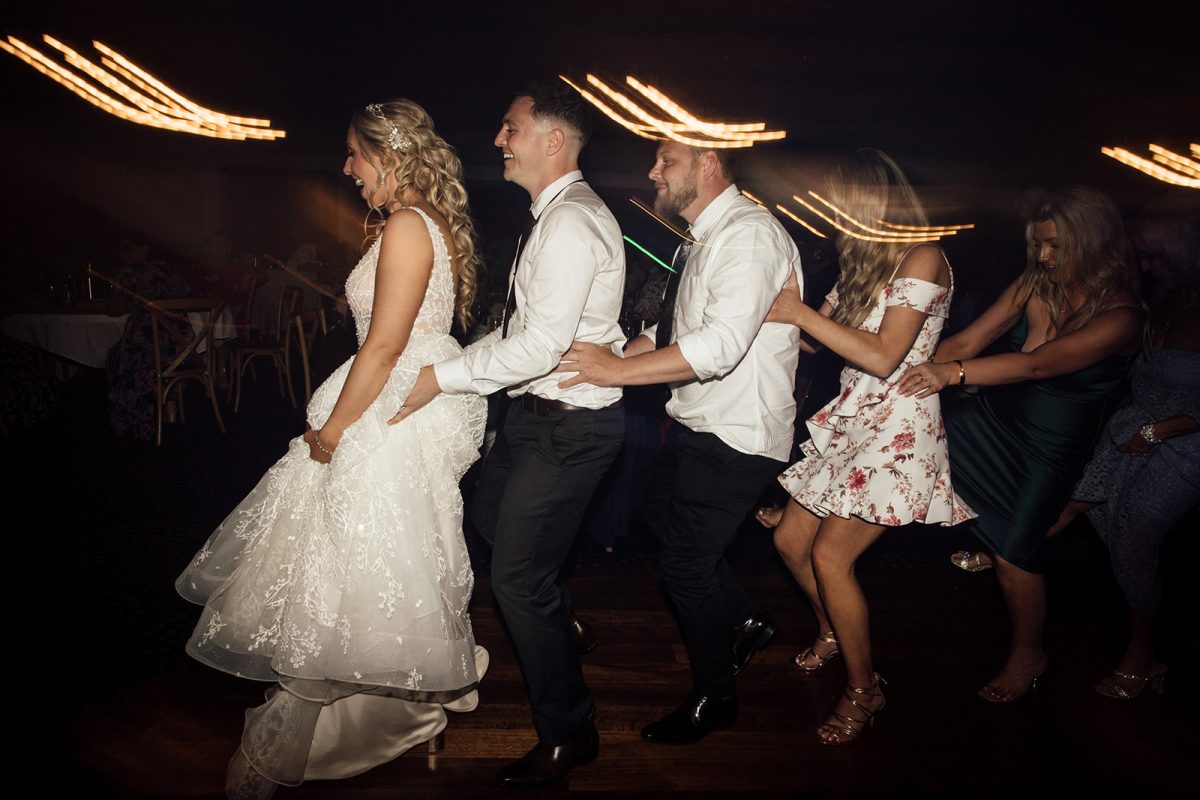 Wedding Guests Dancing