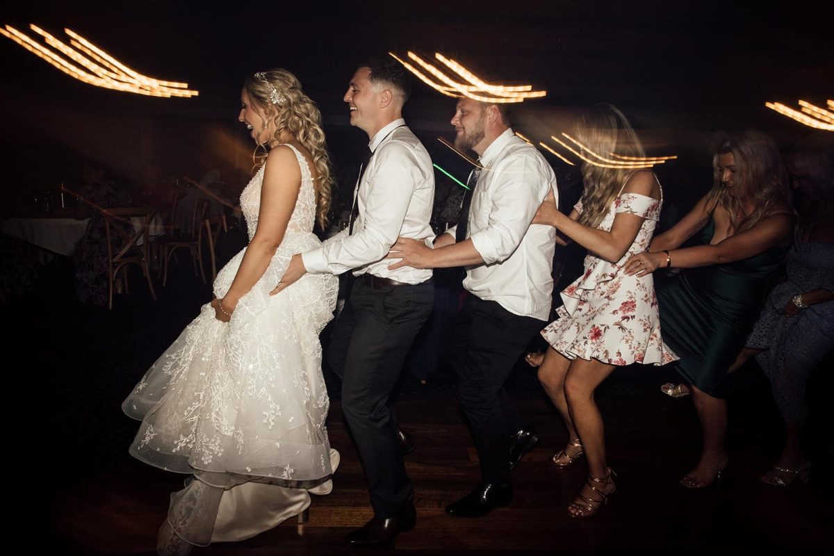 Wedding Guests Dancing